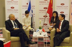 2009年5月下旬，海泽拉中国区首席执行官Yossi Tzuri先生会见陕西省副省长，就双方在陕西省合作项目事宜进行协商