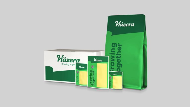 Hazera 推出全新包装设计，作为其品牌重塑之旅的一部分。